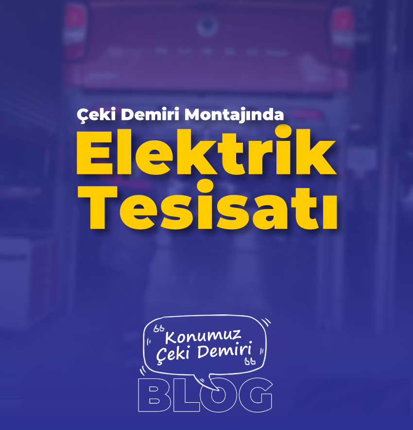 Çeki Demiri Montajı 13 ve 7 Pin Elektirik Prizi ve Tesisatı tercihi - Galia Türkiye