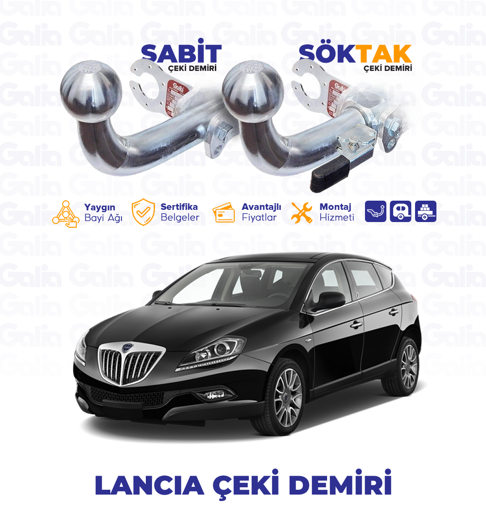 Lancia Çeki Demiri Modelleri, Montajı - Galia Türkiye
